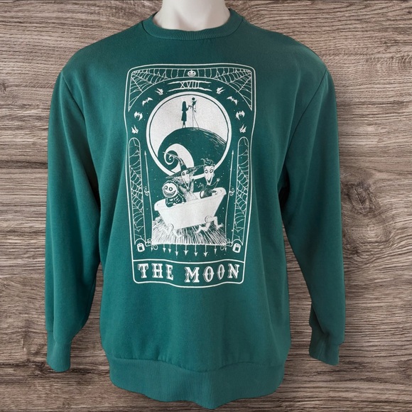 Disney Other - Disney The Nightmare Before Christmas The Moon Crewneck Graphic Sweater XL (832)